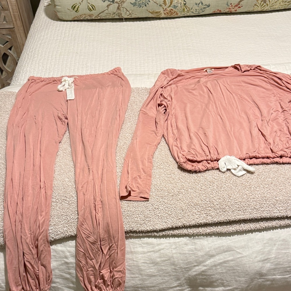 Eberjey Blush Pink Pajama Set